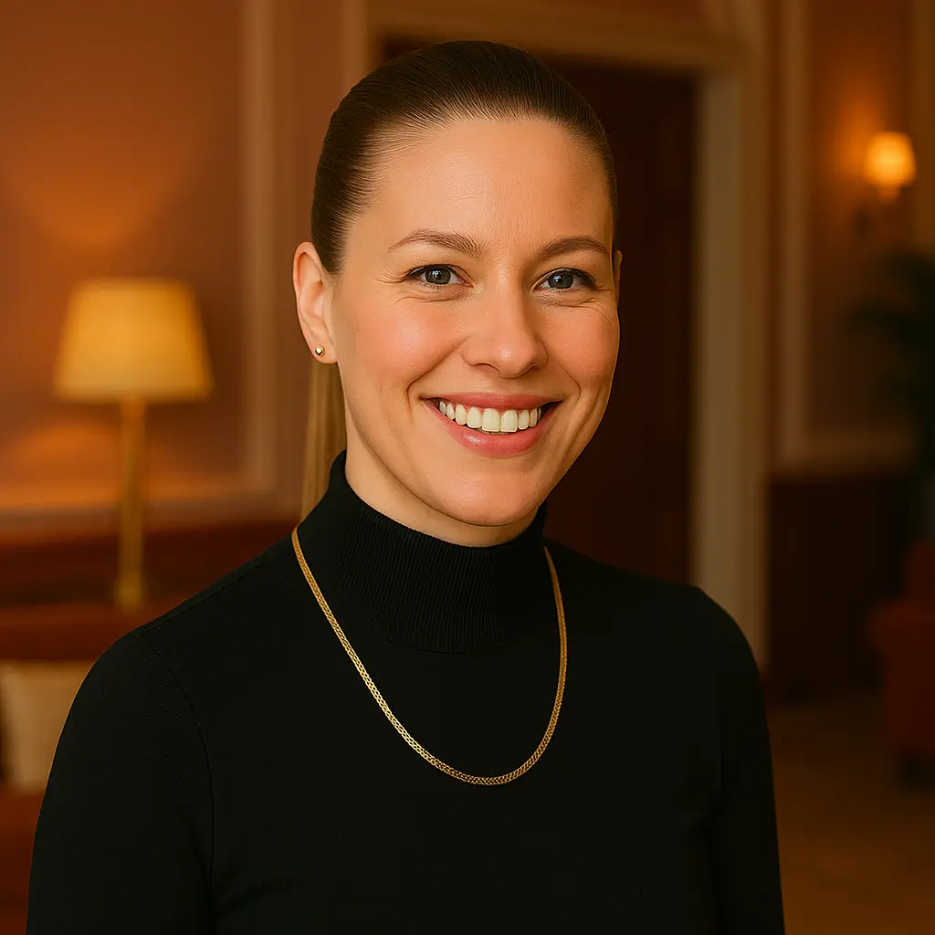 Bild på Matilda Pettersson, en av medarbetarna på Form och Funktion.