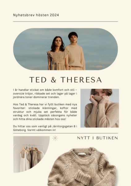 nyhetsbrev för ted och theresa