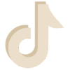 Beige tiktok-logga